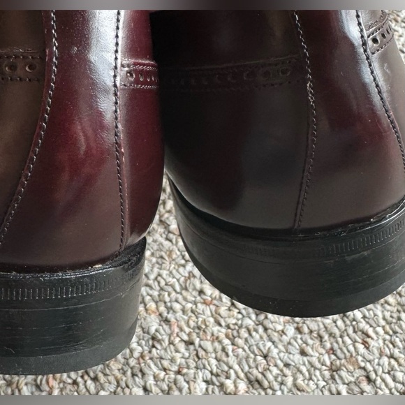 GUC Florsheim Men’s Dress Shoe Size 9 - Cut Tassles Otherwise Excellent Conditon - Picture 11 of 13